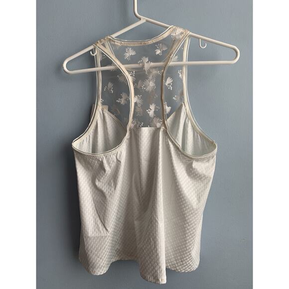 Simone Perele Women's Size 2 FR Augustine Ivory Lacey Top Racer Back Lingerie - Picture 7 of 12